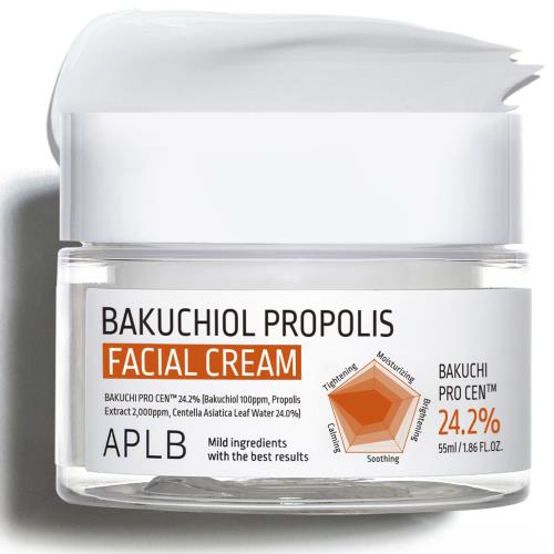 Gentle hydrating facial cleanser in 80ml container in pump dispenser on plain white background