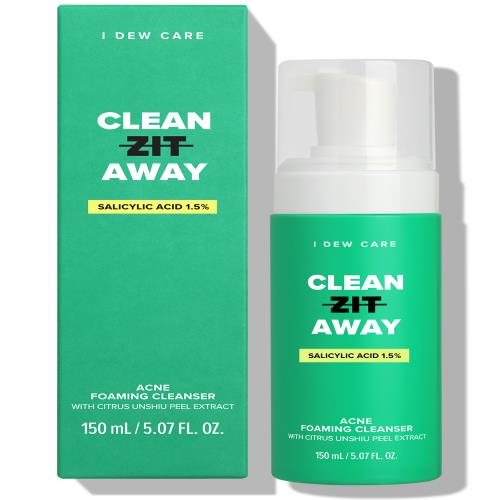 Lip & cheek stain in 03 Faded in 5g container with applicator wand on plain white background