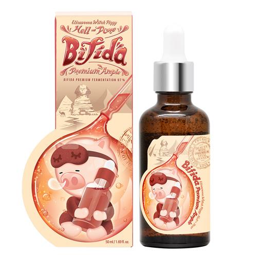 Concentrated hydrating face serum in 30ml container with dropper bottle on plain white background