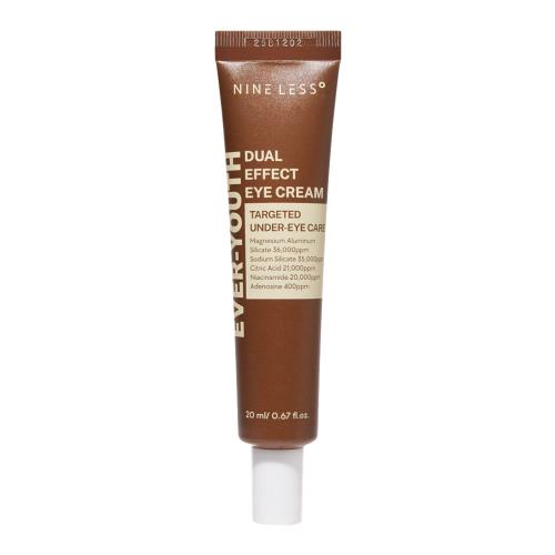 Revitalizing soothing skin care mask in jar container on plain white background