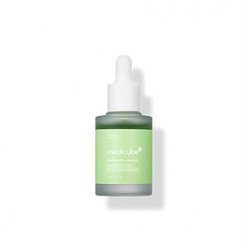 Exfoliating peel in 50ml container in squeeze tube on plain white background