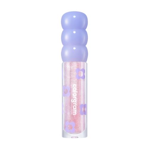 Long-lasting lip tint in 06 Lucky Berry with applicator wand on plain white background