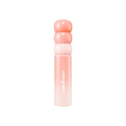 Long-lasting lip makeup in 11 DEEP Chocolate with applicator wand on plain white background