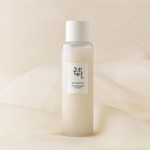 Hydrating toner in 200ml container in spray bottle on plain white background