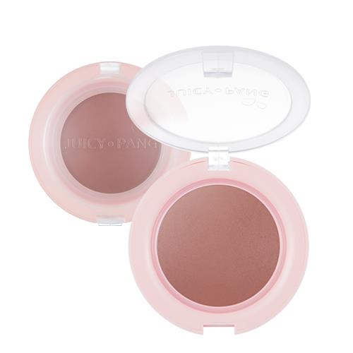 Lip makeup with applicator wand on plain white background
