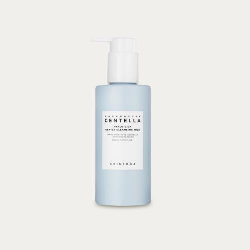 Korean toner in 210ml container in spray bottle on plain white background