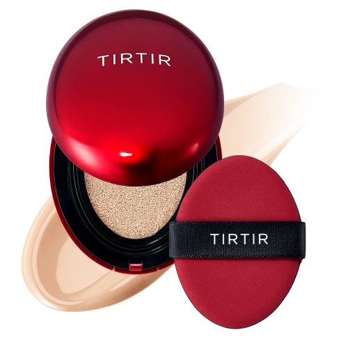 Revitalizing high coverage foundation in 17 C Porcelain in 15g container in pump bottle on plain white background
