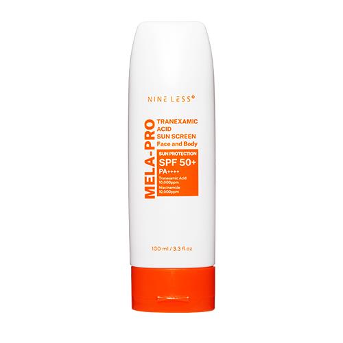 Gentle foam gel cleanser in 150ml container in pump dispenser on plain white background