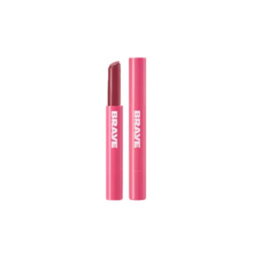 Long-lasting lip tint in 05 Cordial with applicator wand on plain white background