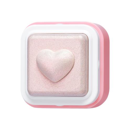 Long-lasting lip gloss in 008 RARE with applicator wand on plain white background