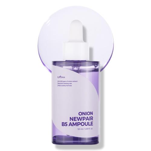 Hydrating essence in 50ml container with dropper bottle on plain white background