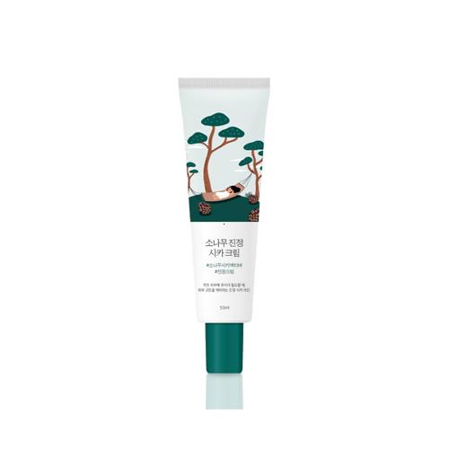 Revitalizing skin care mask in Super CICA in jar container on plain white background