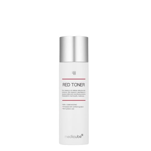Soothing toner pad in 60 ea in spray bottle on plain white background