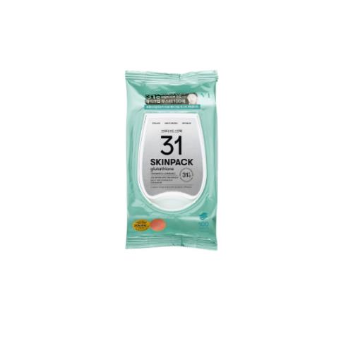 Concentrated pore refining serum with dropper bottle on plain white background