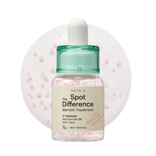 Long-lasting lip gloss in 001 BARE in 4ml container with applicator wand on plain white background