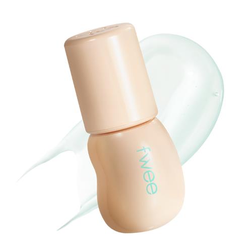 Concentrated hydrating face serum in 30ml container with dropper bottle on plain white background