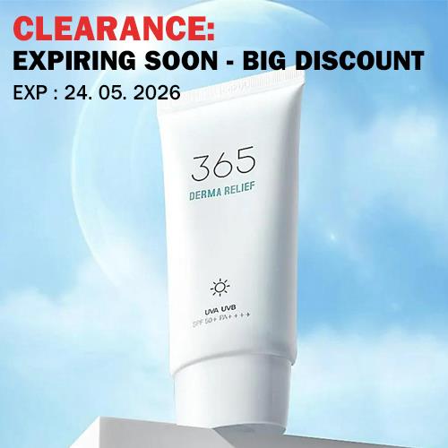 Calming toner in 300ml container in spray bottle on plain white background