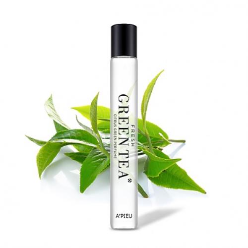 Lip brush in 13g container with applicator wand on plain white background