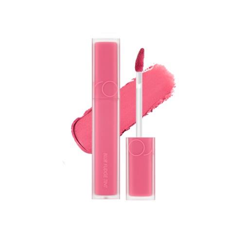 Long-lasting lip tint in 07 Cool Rose Up with applicator wand on plain white background