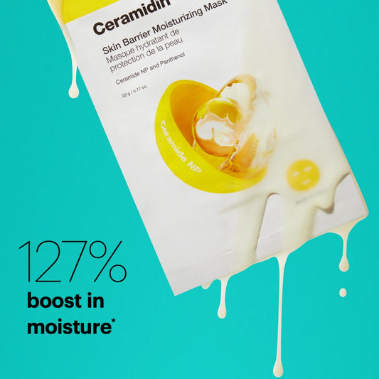 White tube with a green label featuring the Vitalizing Rosemary Moist Barrier Mineral Sunscreen, 50ml, and a flip-top cap.