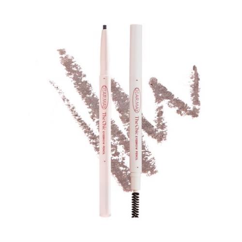 Eyebrow enhancer in 03 Choco Brown on plain white background
