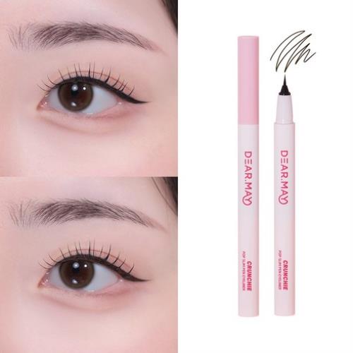 Slim eyeliner in Crunchie POP as retractable pencil on plain white background