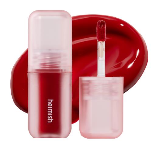 Lip balm & treatments with applicator wand on plain white background