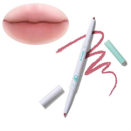 Lip Liners in 2 IN with applicator wand on plain white background