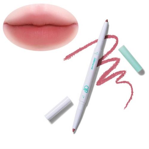 Lip Liners in 2 In with applicator wand on plain white background