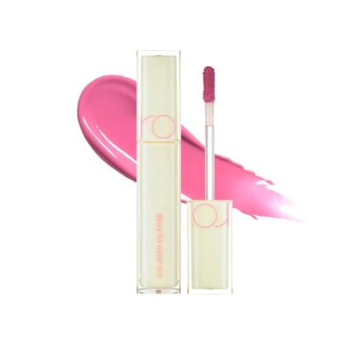 Long-lasting lip tint in 08 Earl Grey Tea with applicator wand on plain white background