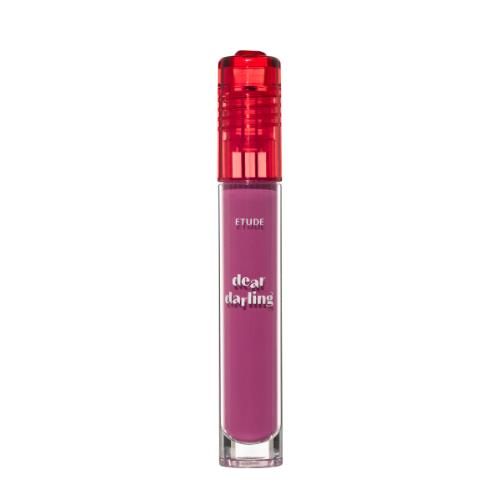 Long-lasting lip & cheek stains in 05 Grape Ade with applicator wand on plain white background