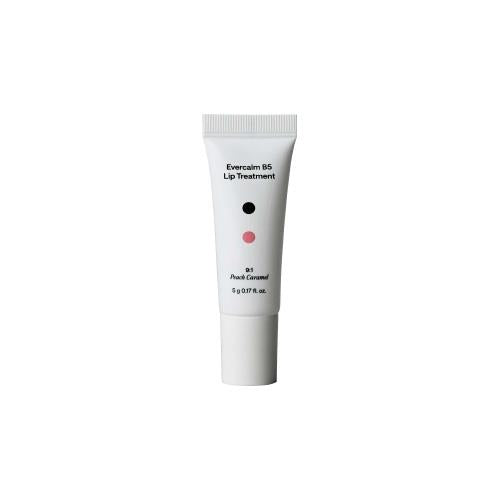 Moisturizing nourishing eye cream in squeeze tube on plain white background