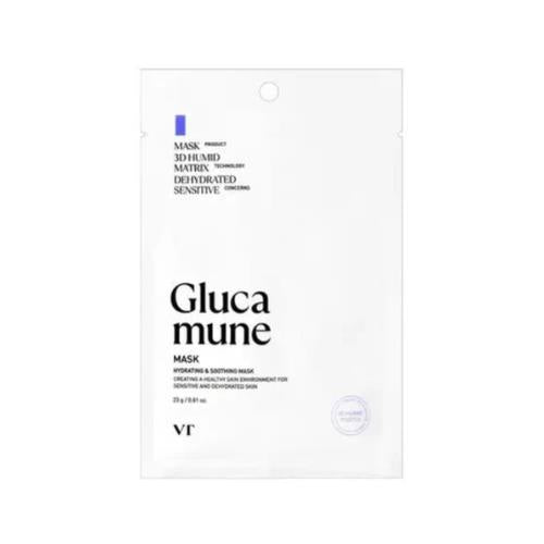 Revitalizing hydrating face mask in 1 EA in jar container on plain white background