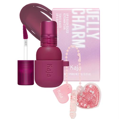 Compact with a glossy red finish, featuring the Mask Fit Red Cushion 33C Hazel inside, perfect for on-the-go touch-ups.