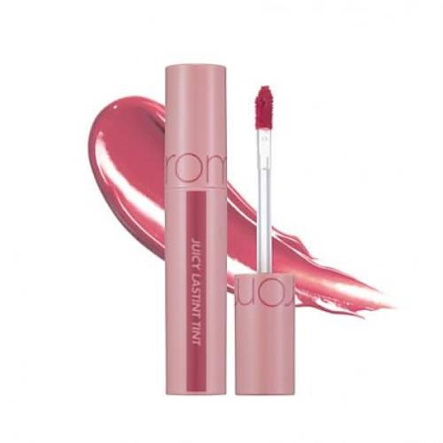 Long-lasting lip tint in Water TINT in 10ml container with applicator wand on plain white background