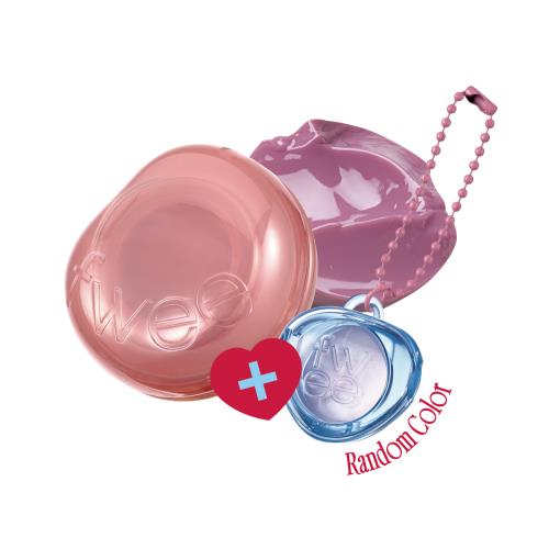 Soft ivory compact for Cloud Filter Cushion #21, featuring a smooth surface and a circular mirror inside.