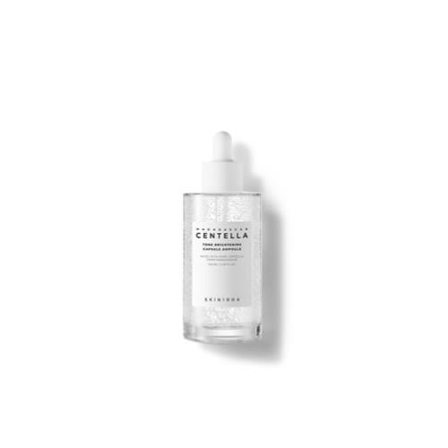 Concentrated soothing skin serum in 30ml container with dropper bottle on plain white background