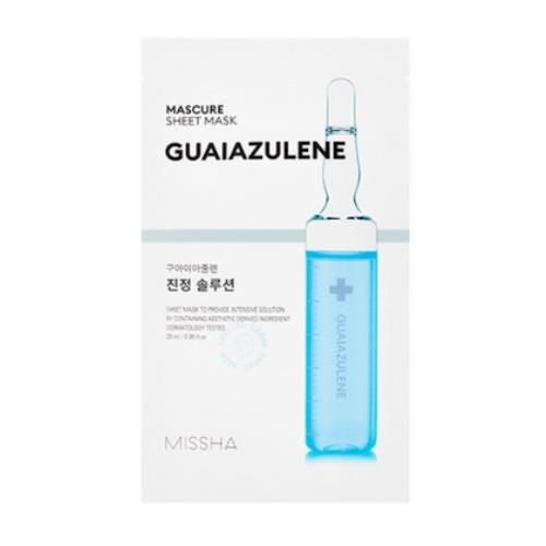 Revitalizing moisturizing sheet mask in foil packet on plain white background
