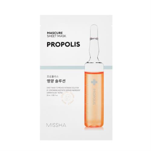 Revitalizing moisturizing sheet mask in foil packet on plain white background