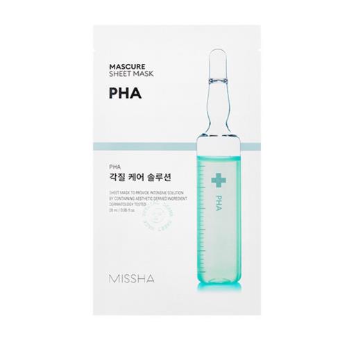 Revitalizing moisturizing sheet mask in foil packet on plain white background