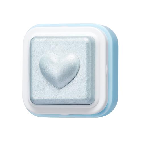 Moisturizing cream contour stick in 1g container in squeeze tube on plain white background