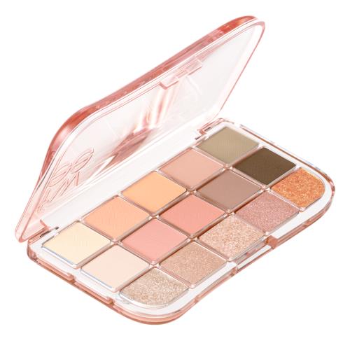 Round, translucent container holding Dark Spot Vitamin C Toner Pad with 70 pads, featuring a convenient flip-top lid.