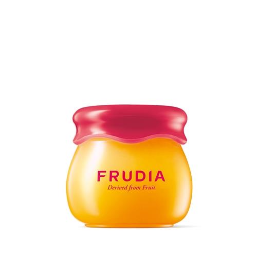 Cleansing balm in 9ml container in pump dispenser on plain white background