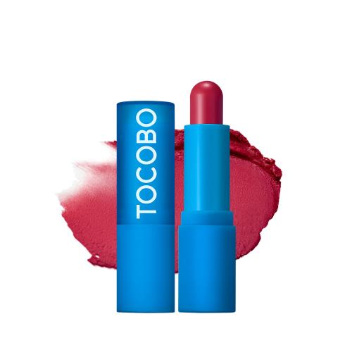 Long-lasting lip tint in 03 Nutty MOVE with applicator wand on plain white background