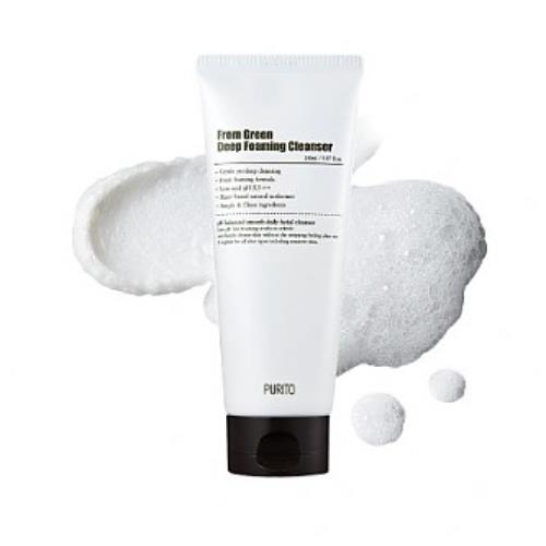 Korean cleansing oil in 200ml container with dropper applicator on plain white background