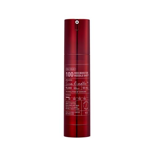 Compact clear container with four vibrant red cushions, showcasing the 4 Pcs Tester Box filled with 40 colorful makeup tools.