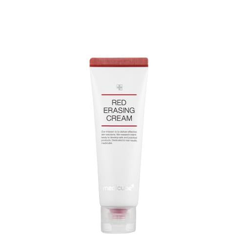 Bold red bottle with a convenient pump top, showcasing RED ACNE BODY WASH in a 400g size, designed for effective acne
