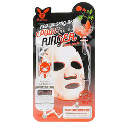Revitalizing skin care mask in 1 sheet in jar container on plain white background