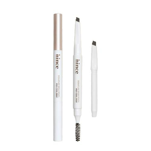 Lip balm in 01 Mauve ROSE with applicator wand on plain white background