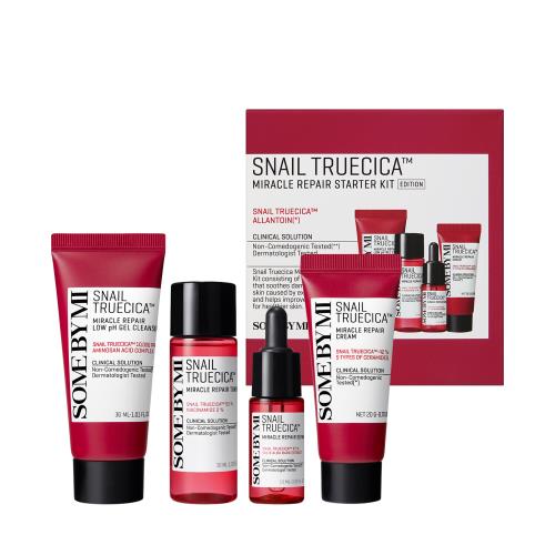 Round white container with a vibrant red lid featuring the Medicube Red Succinic Acid Peeling Pad label, designed for acne